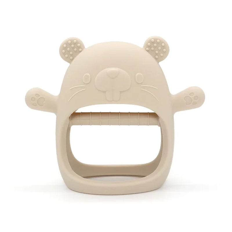 Baby Silicone Teether Gloves Pacifiers Kids Teething Toys Newborn Dental Care Gums Anti-Eating Hand Molar Stick Baby Items