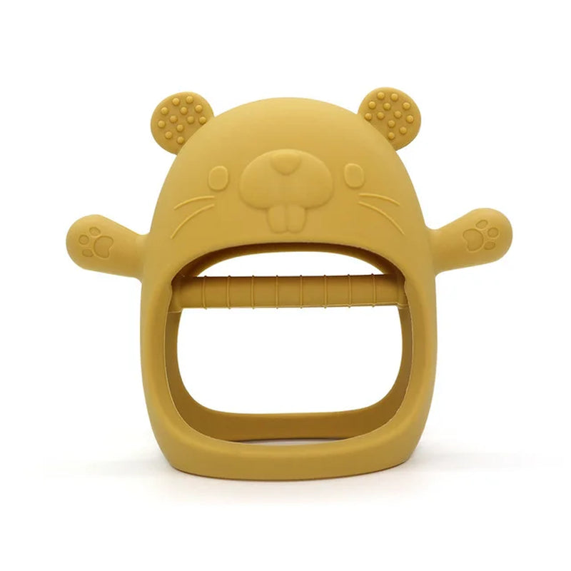 Baby Silicone Teether Gloves Pacifiers Kids Teething Toys Newborn Dental Care Gums Anti-Eating Hand Molar Stick Baby Items