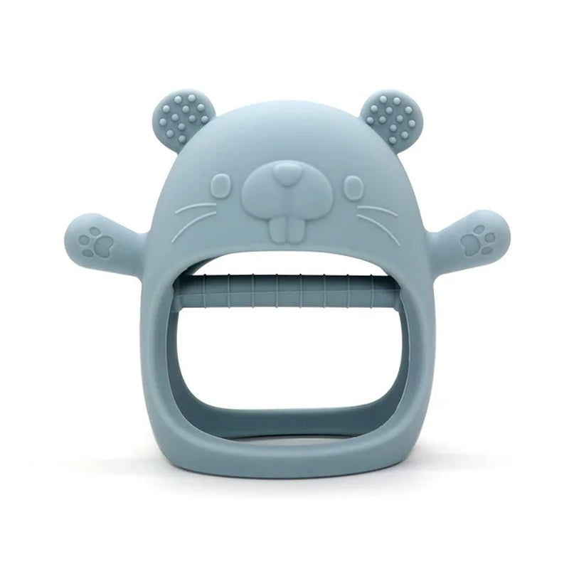 Baby Silicone Teether Gloves Pacifiers Kids Teething Toys Newborn Dental Care Gums Anti-Eating Hand Molar Stick Baby Items
